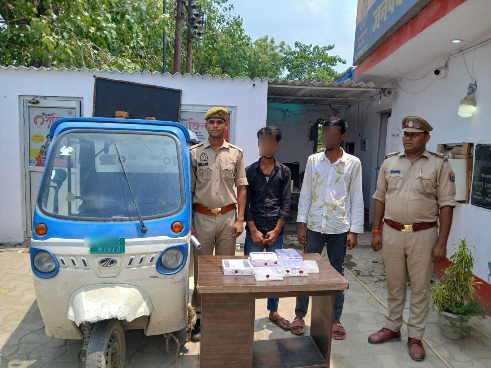 सैरपुर पुलिस ने दो चोर दबोचे,.jpeg